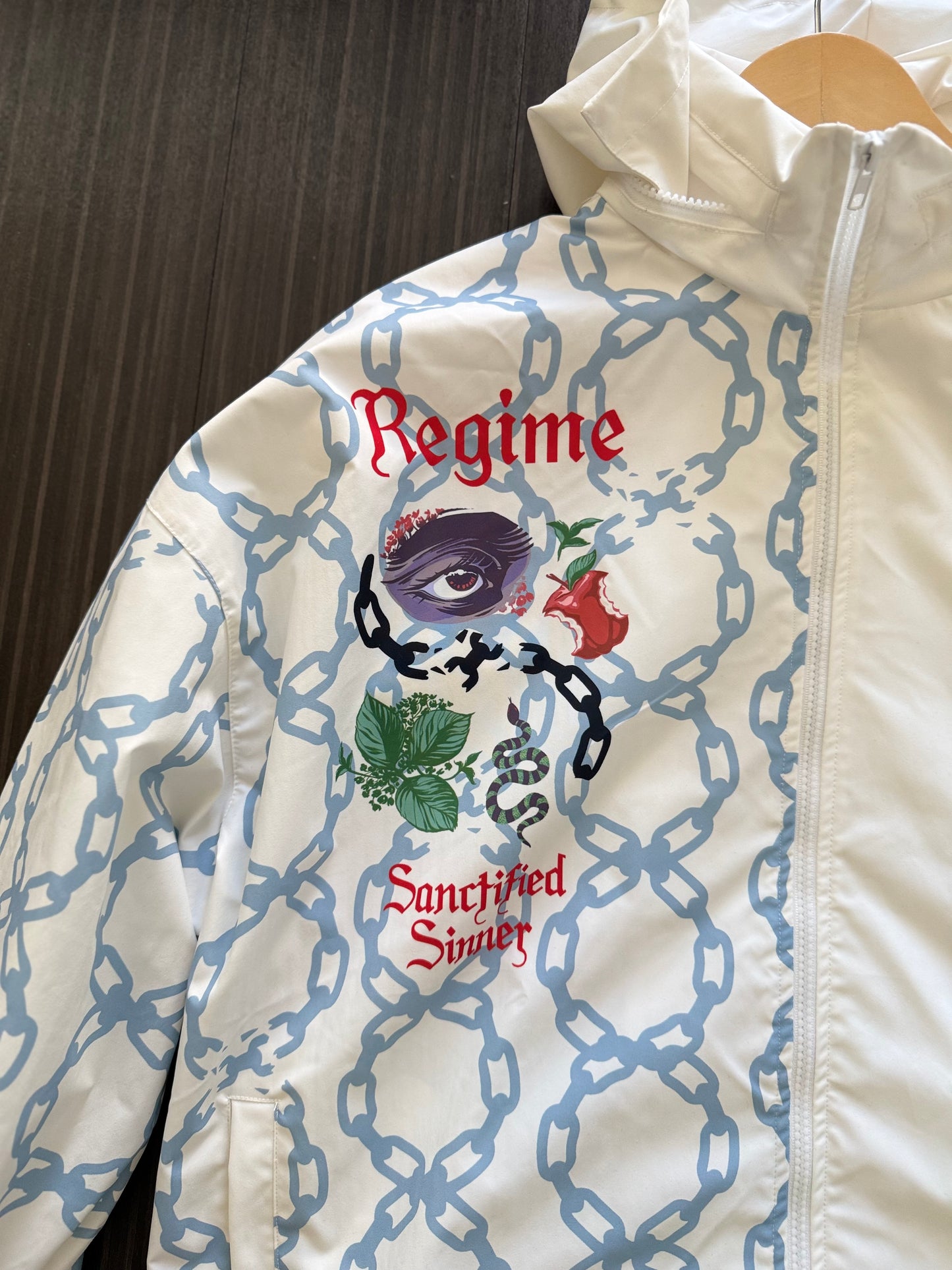 Sanctified Sinners Heavenly White Track Suit