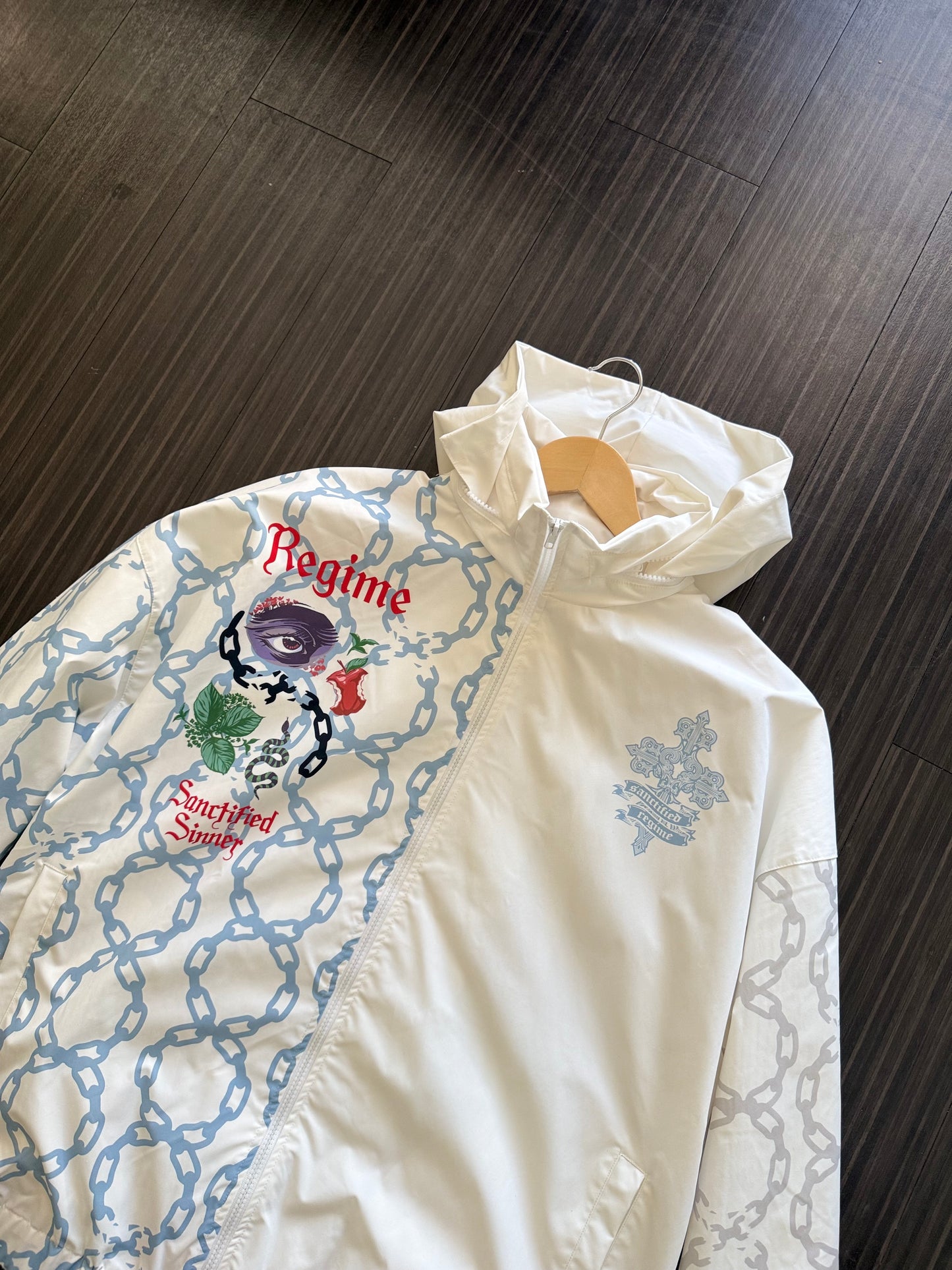 Sanctified Sinners Heavenly White Track Suit