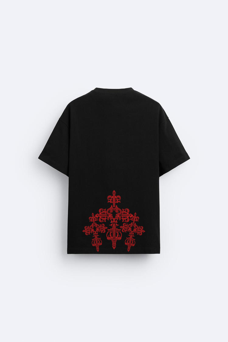 3RE CROSS SR TEE RED