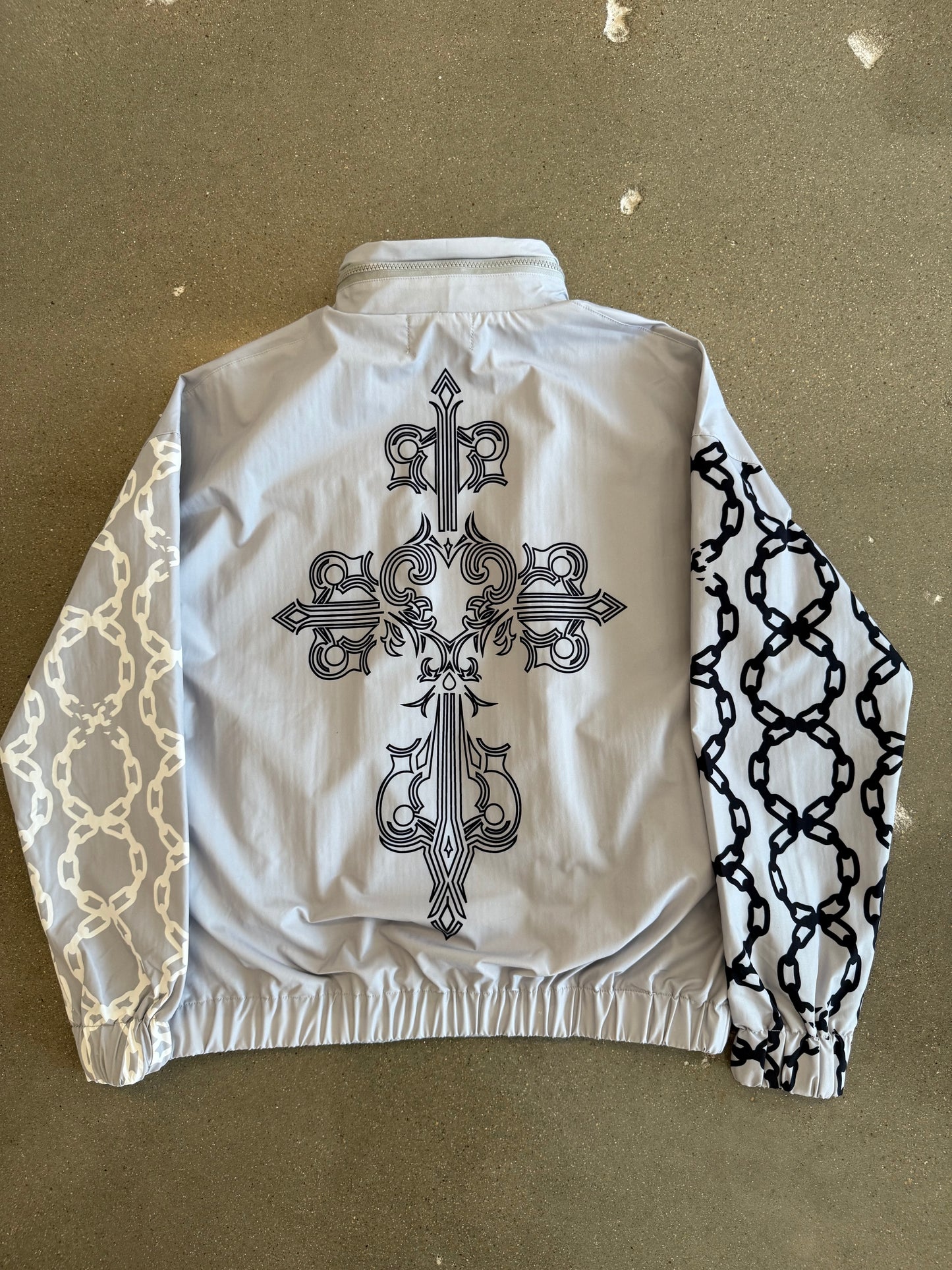 Stone Grey Sanctified Regime Track Suit