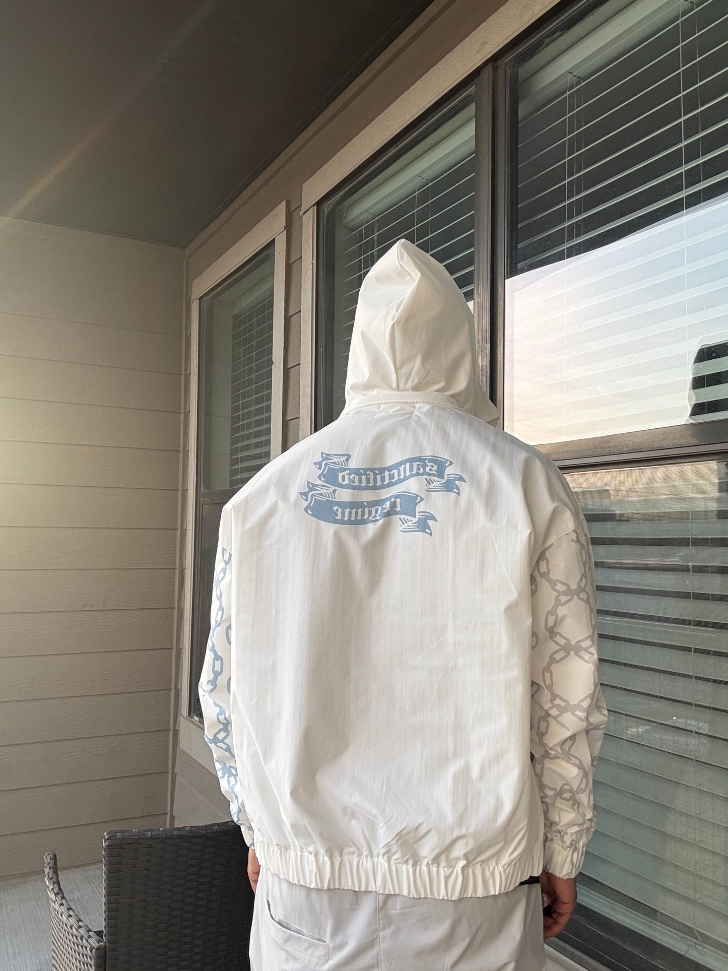 Sanctified Sinners Heavenly White Track Suit