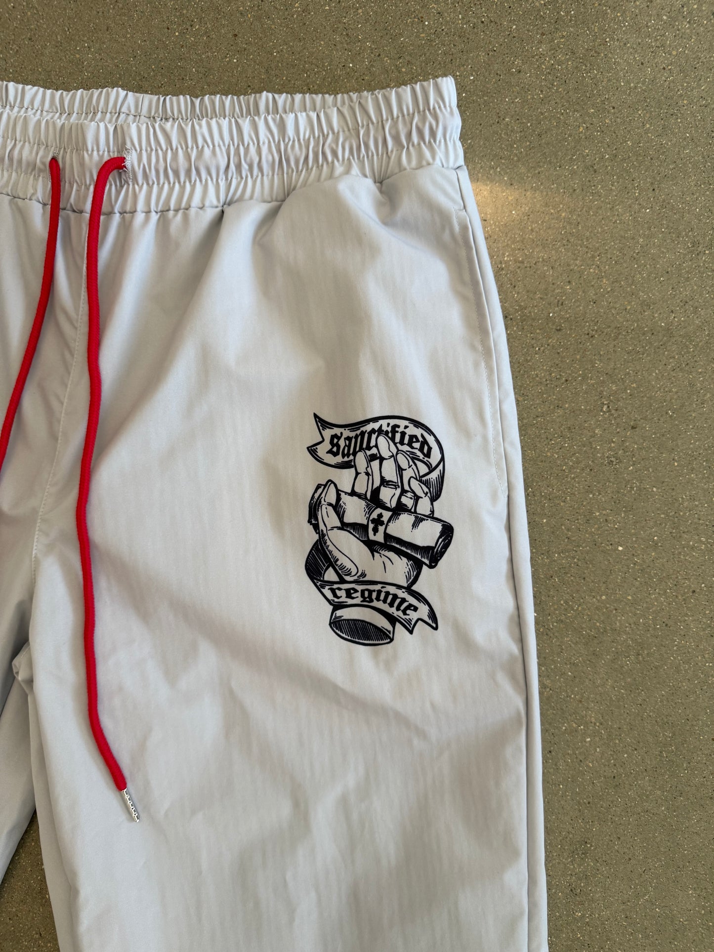 Stone Grey Sanctified Regime Track Suit