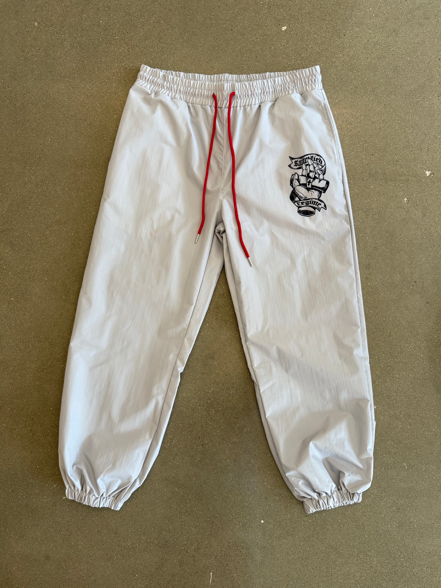 Stone Grey Sanctified Regime Track Suit