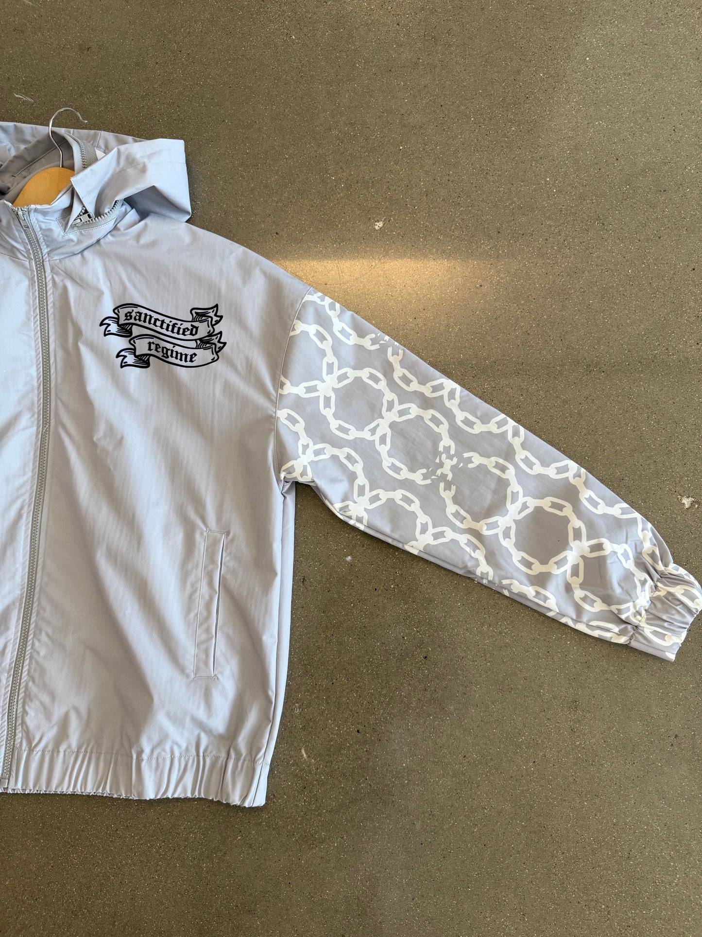 Stone Grey Sanctified Regime Track Suit