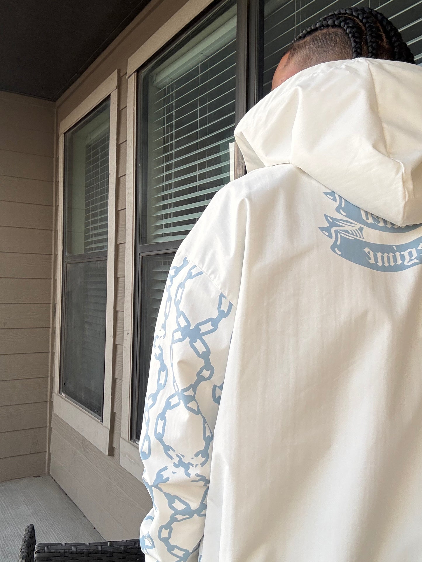 Sanctified Sinners Heavenly White Track Suit