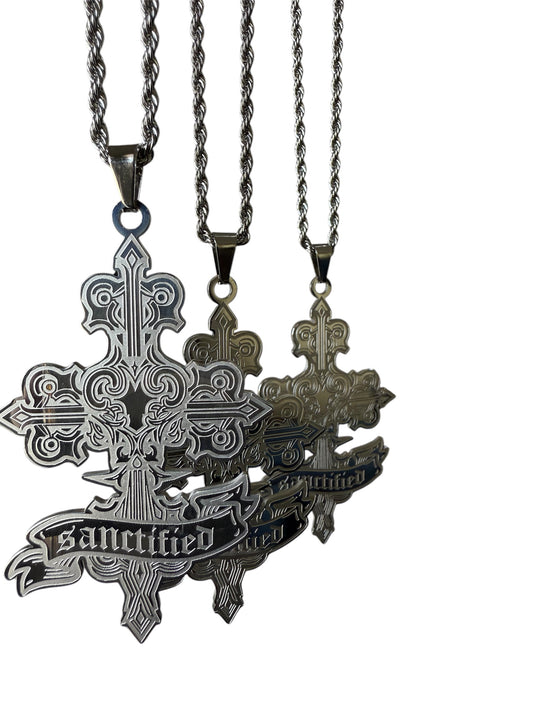 Sanctified Cross Necklace
