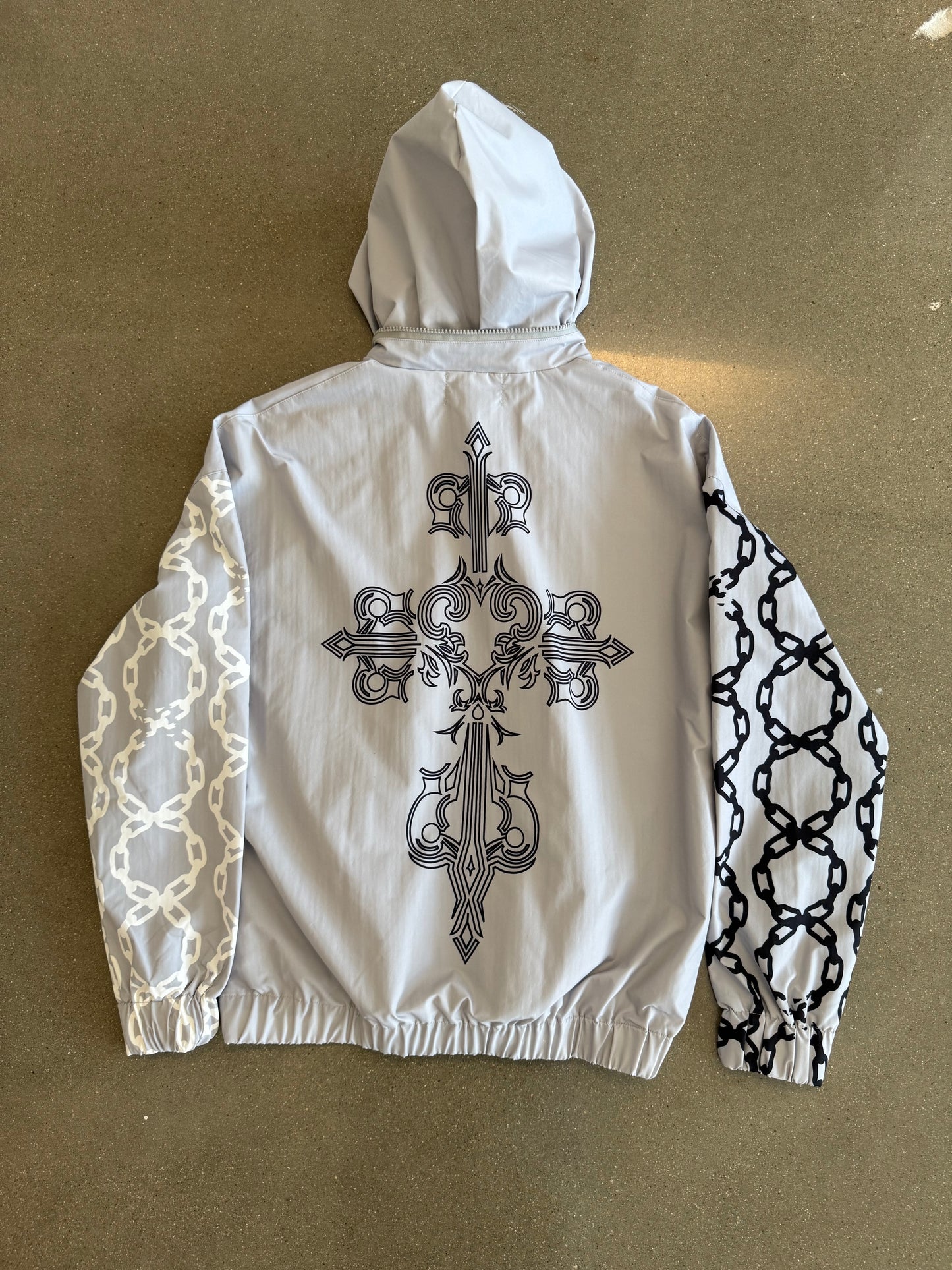 Stone Grey Sanctified Regime Track Suit